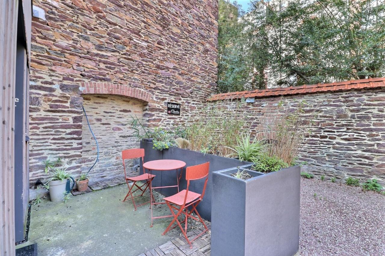 Garden Apparts Rennes Centre Gare Exteriör bild